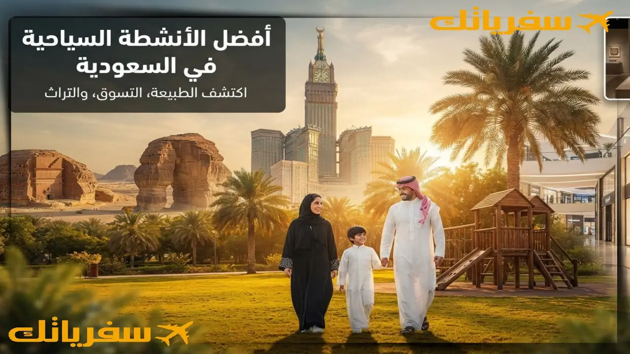 أنشطة سياحية في السعودية| دليل صناعة كنوز سياحية على ذوقك أنشطة ترفيهية في السعودية