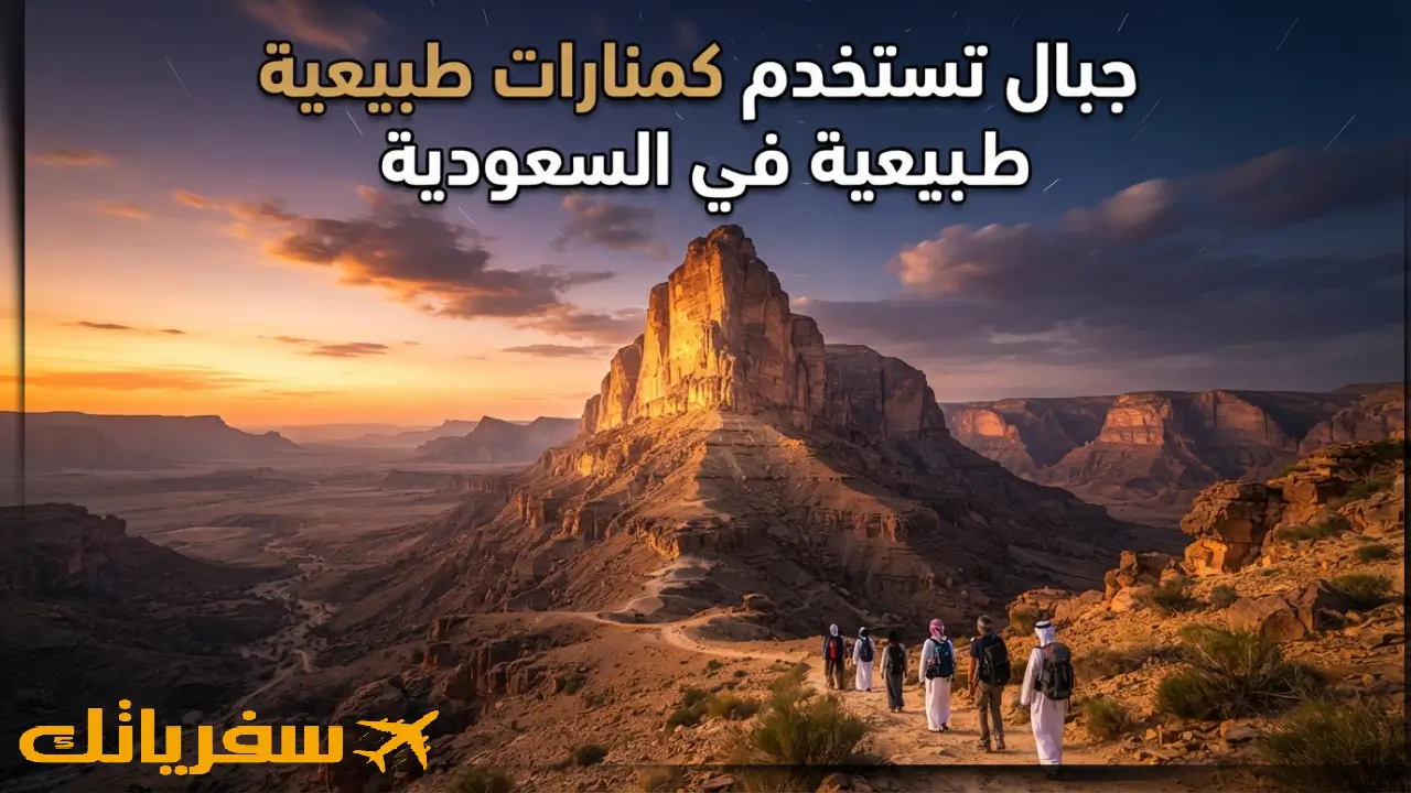جبال تستخدم كمنارات طبيعية في السعودية|معالم للاسترشاد جبال تستخدم كمنارات طبيعية في السعودية