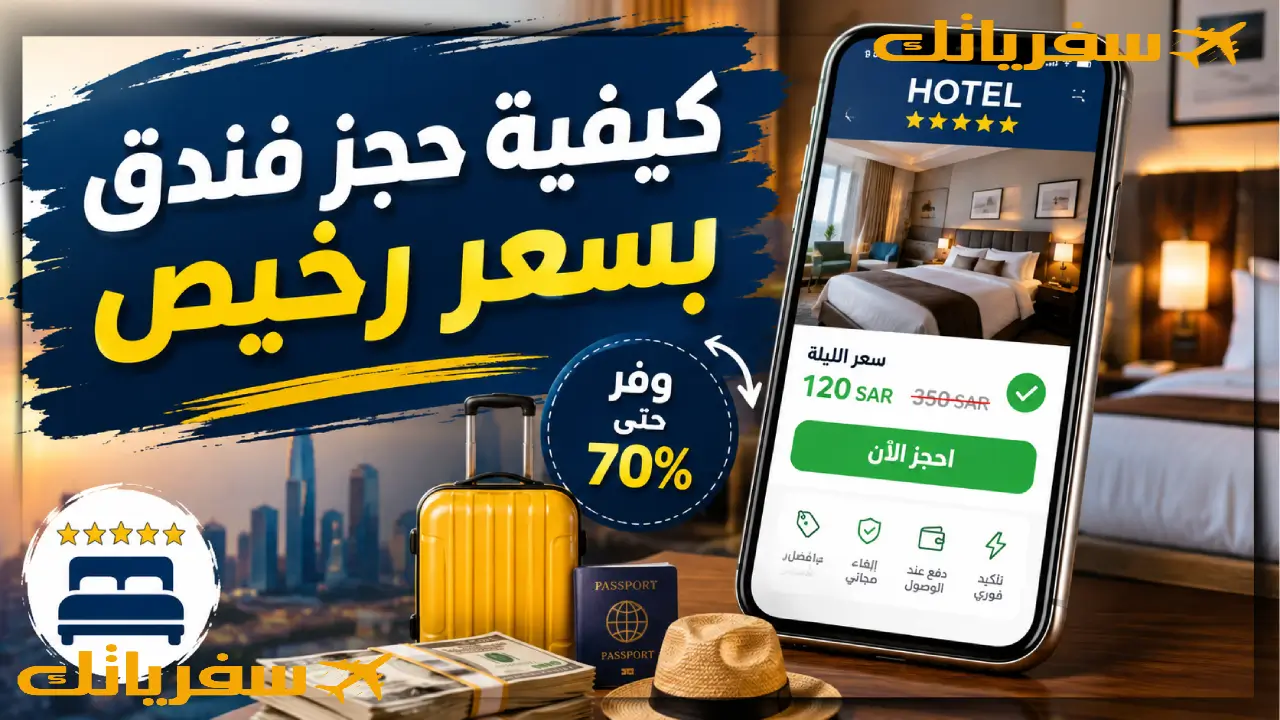 كيفية حجز فندق بسعر رخيص | أقوى دليل سري بالإنترنت كاملا خصومات وعروض حجز الفنادق