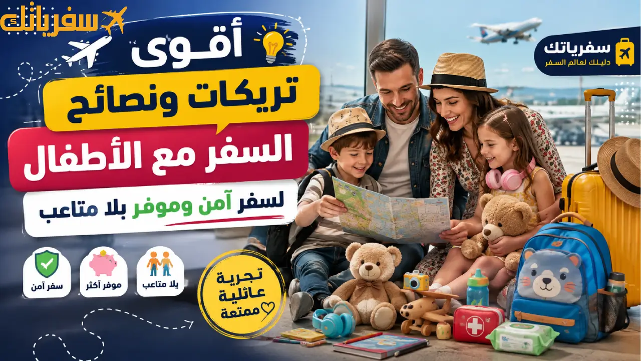 أقوى 14 تريكاية ونصائح السفر مع الأطفال لسفر آمن موفر بلاتعب نصائح قوية السفر مع الأطفال