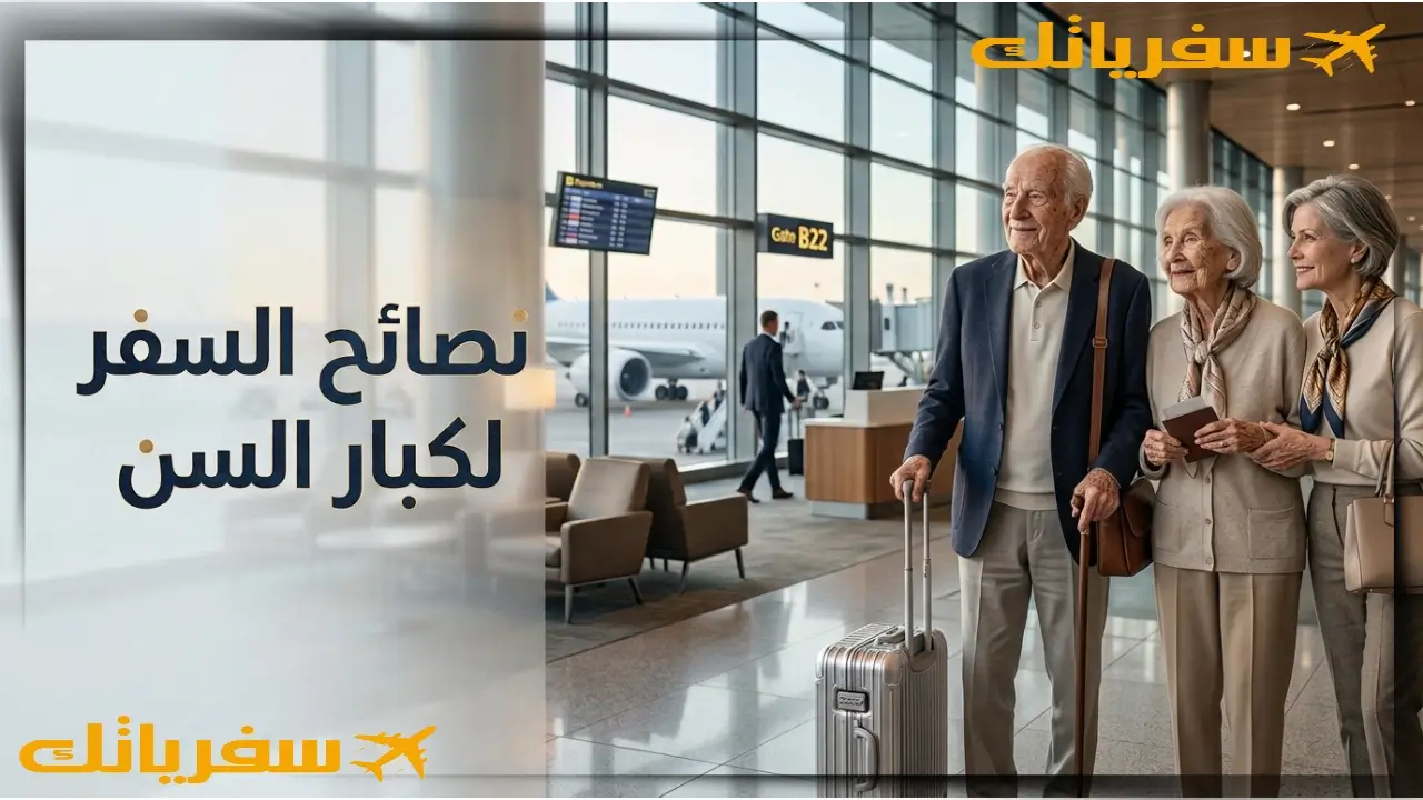 نصائح السفر مع كبار السن| ريّح كبارك واجعل رحلتهم أكثر سعادة أهم نصائح السفر مع كبار السن