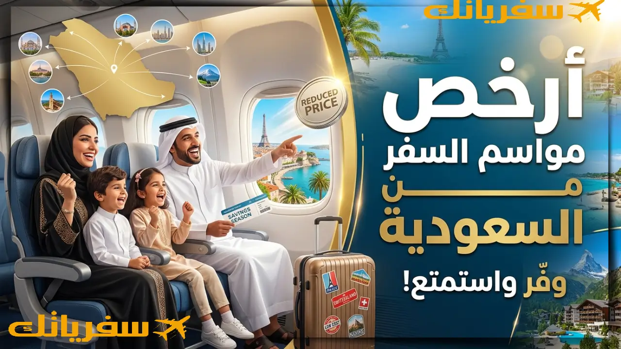 أرخص مواسم السفر من السعودية