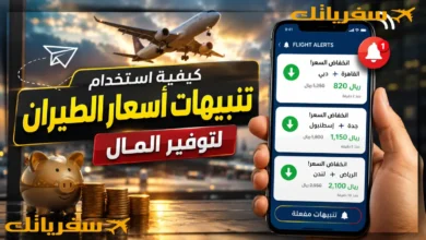 كيفية استخدام تنبيهات أسعار الطيران لتوفير المال|دليل حصري كيفية استخدام تنبيهات أسعار الطيران لتوفير المال