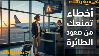 أخطاء تمنعك من صعود الطائرة| انتبه لهذه التفاصيل قبل السفر أخطاء تمنعك من صعود الطائرة