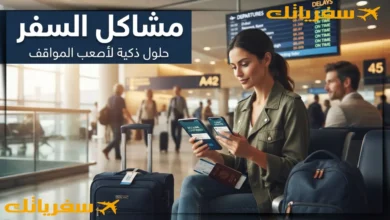 مشاكل السفر وحلولها: دليلك لتجاوز أكثر المواقف المزعجة بذكاء مشاكل السفر وحلولها
