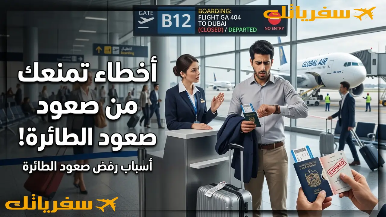 أخطاء تمنعك من صعود الطائرة| انتبه لهذه التفاصيل قبل السفر وثائق السفر المطلوبة للصعود إلى الطائرة