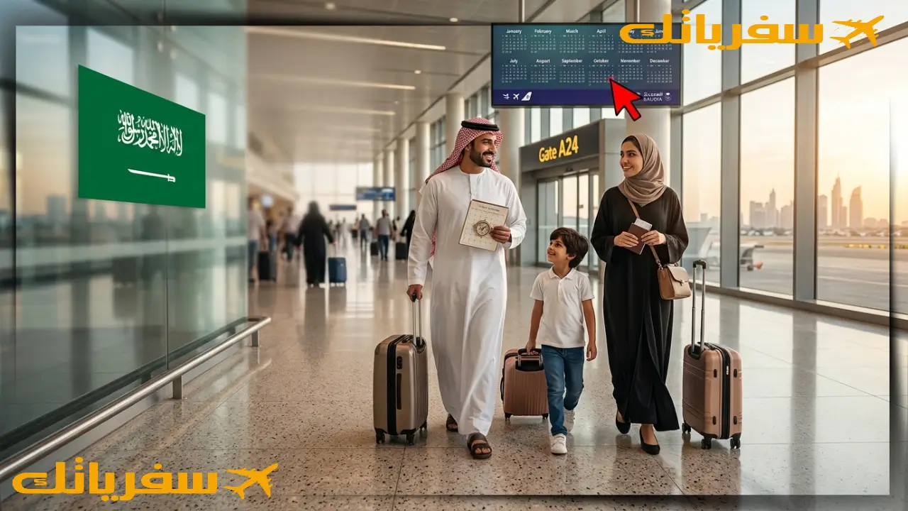 أفضل أوقات السفر من السعودية مع العائلة| متى تكون أجمل وأوفر أفضل أشهر السفر من السعودية مع العائلة