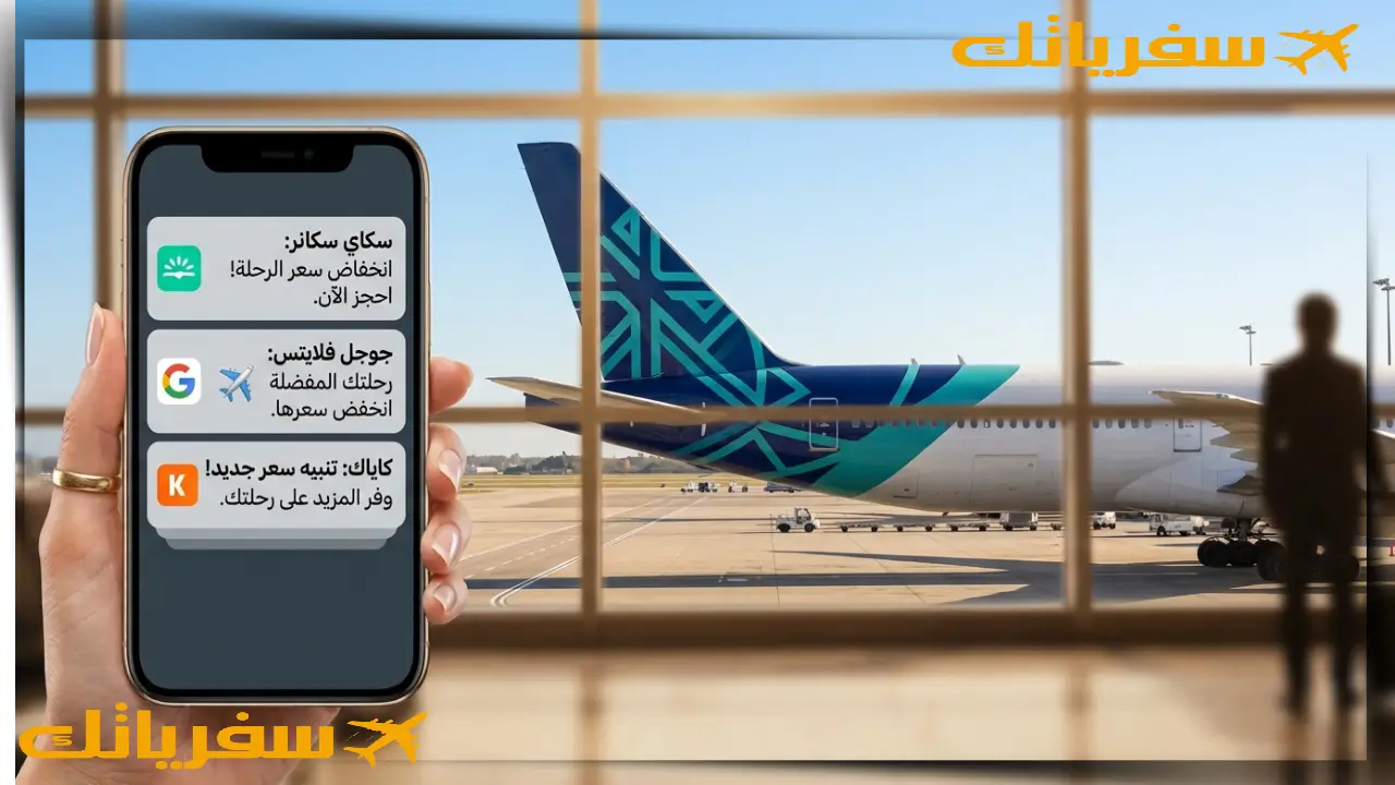 كيفية استخدام تنبيهات أسعار الطيران لتوفير المال|دليل حصري كيفية استخدام تنبيهات أسعار الطيران لتوفير المال