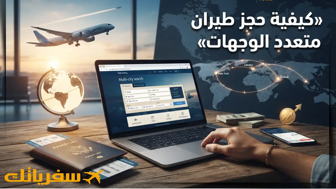 كيفية حجز رحلات طيران متعددة الوجهات بسعر رخيص خطوة بخطوة كيفية حجز رحلات طيران متعددة الوجهات