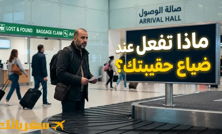 ماذا أفعل عند ضياع حقيبة السفر؟ خطوات استرجاعها والتعويض ماذا أفعل عند ضياع حقيبة السفر