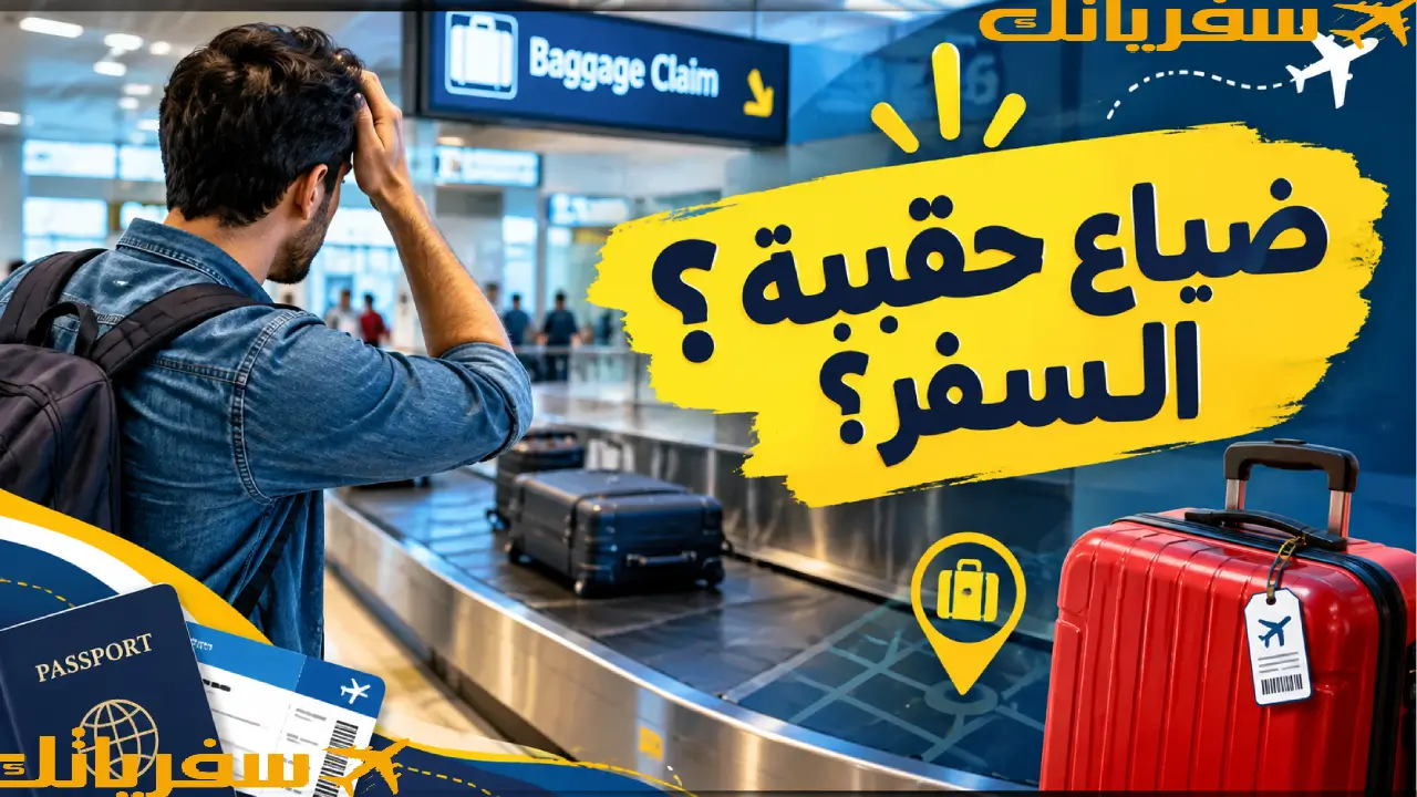ماذا أفعل عند ضياع حقيبة السفر؟ خطوات استرجاعها والتعويض ماذا أفعل عند ضياع حقيبة السفر